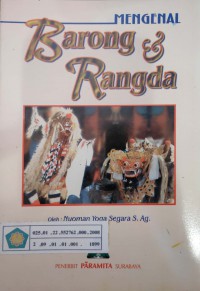 Image of Mengenal Barong dan Rangda